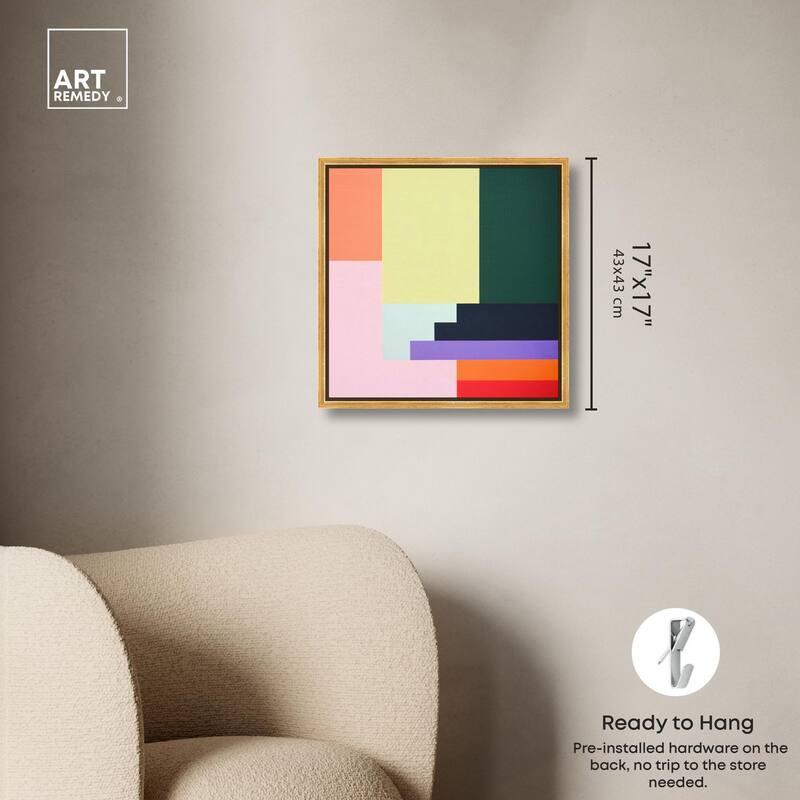 Rectilinear Rhapsody II Canvas by Art Remedy