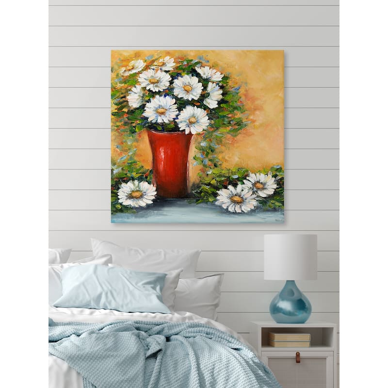 My Favorite Flower Print on Wrapped Canvas