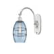 Option White Polished Chrome / Blue