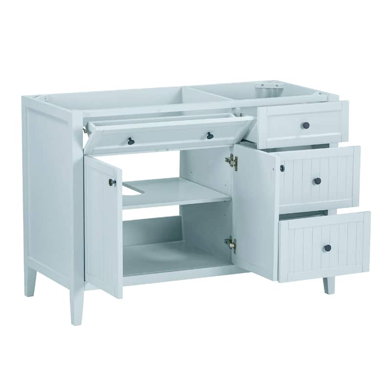 Avanity LAYLA-VS49-E Layla 48" Free Standing Single Basin Vanity Set - Ice Blue