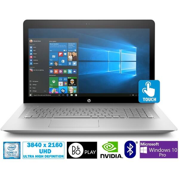 Shop Hp Envy 17 17 3 Uhd 3480x2160 Touch Led Core I7 7500u 512gb Ssd Win 10 Pro Certified Refurbished Silver Overstock 16489579