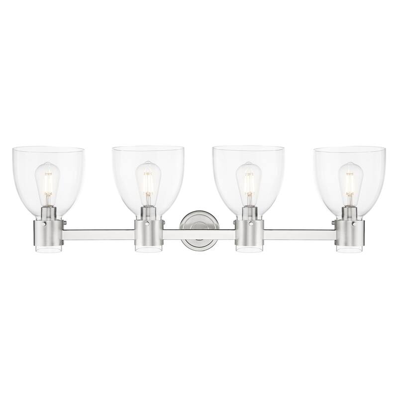 Innovations Lighting 464-4W-G464D-7CL Lawton Bell 4 Light 34" Wide