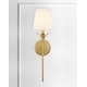 preview thumbnail 3 of 9, Crystorama Lighting Group 531 Broche 21" Tall Wall Sconce