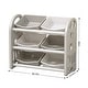 preview thumbnail 42 of 40, Kids Toy Storage Organizer with 6 Bins, Multi-functional Organizer