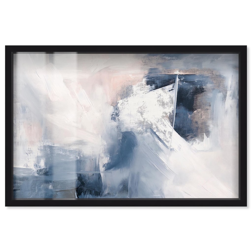 Blue Rapture II Shadowbox by Art Remedy