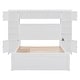 preview thumbnail 28 of 52, Full Size Wooden Bed with All-in-One Cabinet, Shelf, Sockets & Twin Trundle - Stylish and Functional in Grey