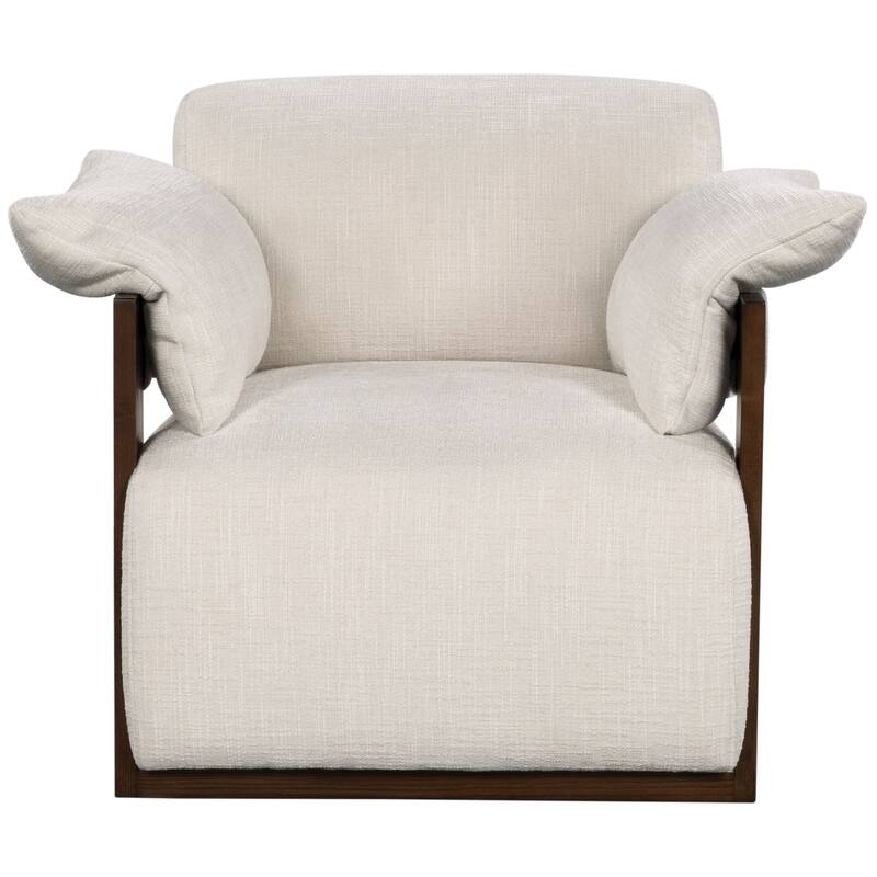 SAFAVIEH Couture Ivybella Cushioned Accent Chair (Fully Assembled) - 28"W x 39"D x 30"H