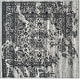 preview thumbnail 57 of 84, SAFAVIEH Adirondack Sierra Vintage Oriental Distressed Rug 6' Square - Silver/Black - Square