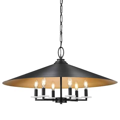 Z-Lite 1953-32 Rialto 6 Light 32" Wide Pendant