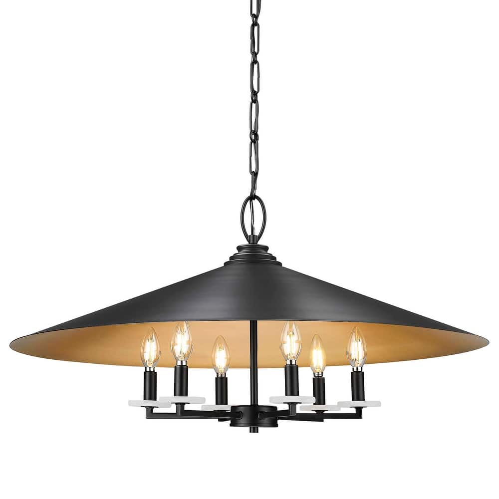 Z-Lite 1953-32 Rialto 6 Light 32" Wide Pendant