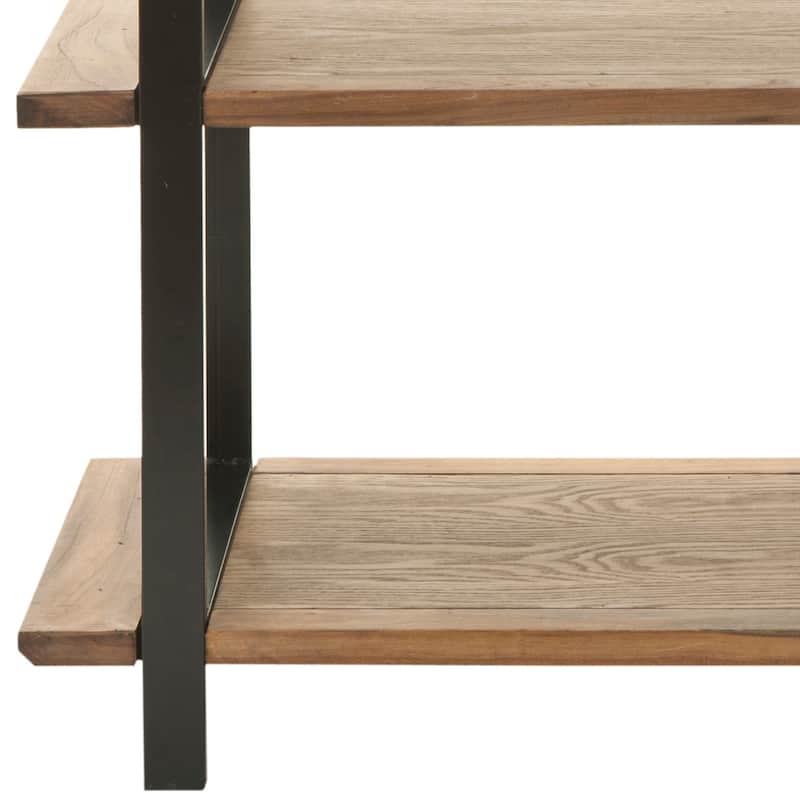 SAFAVIEH Anbar Brown 5-Tier Etegere - 36" x 14.6" x 65.2" - 36Wx15Dx65H