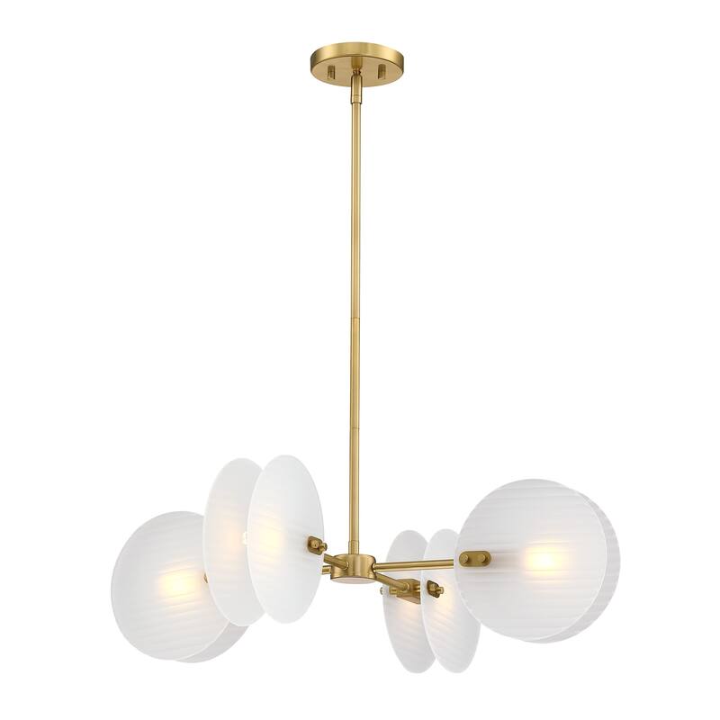 Designers Fountain D311C-4CH Sky Fall 4 Light 28" Wide Chandelier