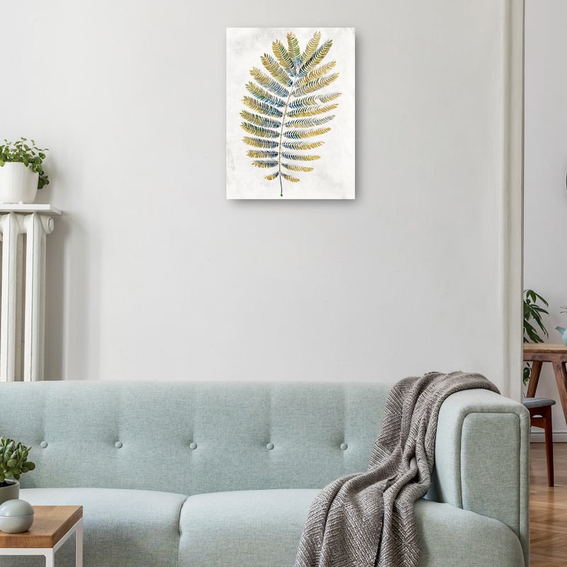 Opulent Ferns I By Studio Arts Canvas Art Print