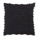 preview thumbnail 36 of 48, Nubby Design Down Filled Throw Pillow Black - 20"x20"