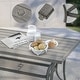 preview thumbnail 6 of 4, 9-Piece Aluminum Patio Dining Set with 8 Swivel Dining Chairs and Washable Cushions