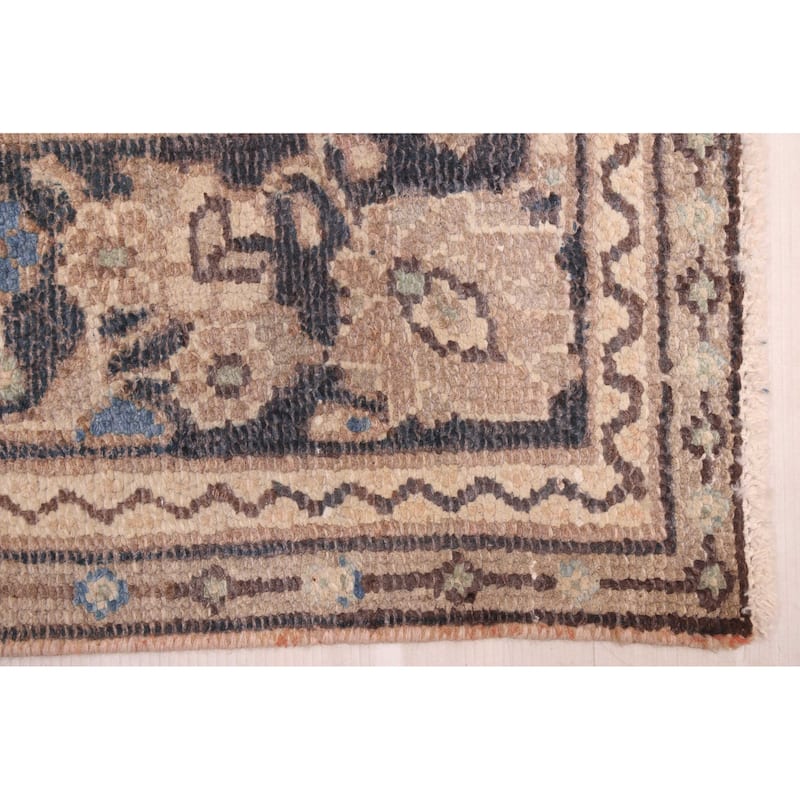 ECARPETGALLERY Hand-knotted Antalya Vintage Copper Wool Rug - 7'0 x 9'10