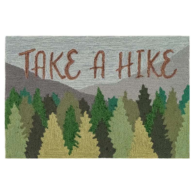 Liora Manne Frontporch Take A Hike Indoor/Outdoor Rug