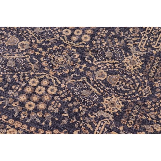 Classic Ziegler Frederic Gray Beige Hand-Knotted Wool Rug - 7'11'' x 10'6''