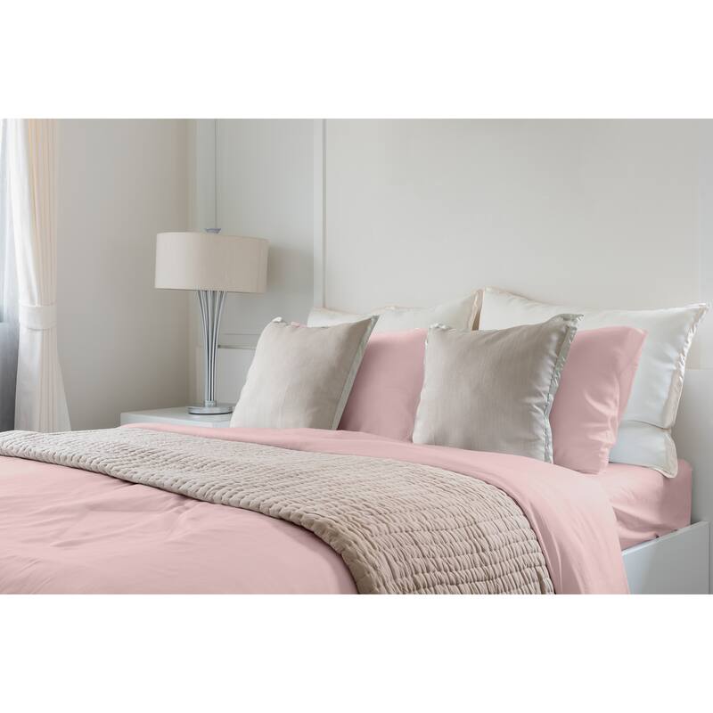 2-Piece Pillowcase Set, 100% Bamboo Breathable 320 Thread Count Pillow Case