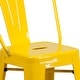 preview thumbnail 19 of 97, 24'' High Metal Indoor-Outdoor Counter Height Stool with Back
