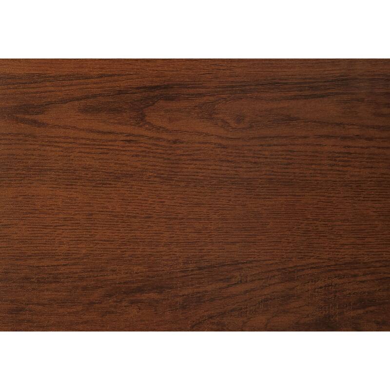 Computer Desk, Home Office, Laptop, 48"l, Work, Brown Laminate, Black Metal, Contemporary, Modern