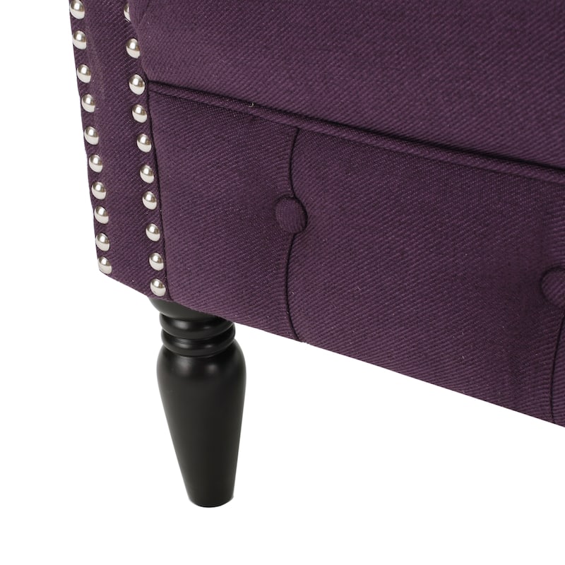 Christopher Knight Home - Akira Tufted Fabric Club Chair