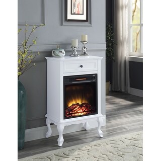 Alhambra 1-Drawer Fireplace with Queen Ann Leg - On Sale - Bed Bath ...