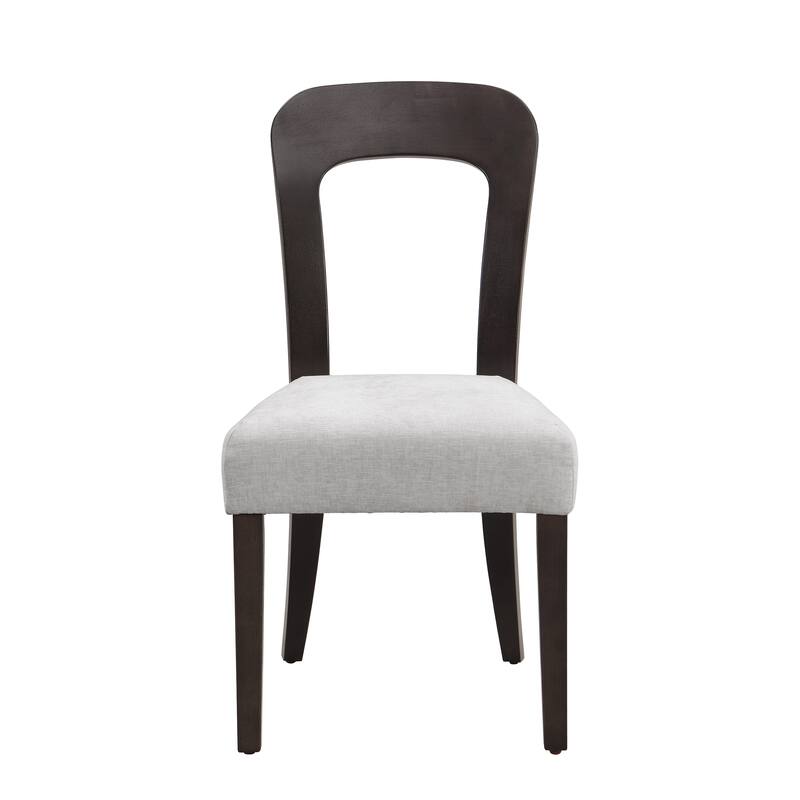 Christopher Knight Home - Adrian Upholstered Dining Chairs, Comfortable Seating with Sturdy Wood Frame, Set of 2