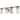 Lavery Bridlewood Stone Grey/Nickel & Seedy Glass 4 Light Bath Bar