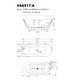 preview thumbnail 7 of 53, Vanity Art 71" X 32" White Acrylic Freestanding Air Bubble Soaking Bathtub with UPC Certified Overflow and Pop-up Drain