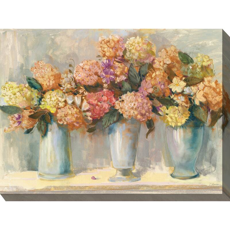 Spiced Hydrangeas Outdoor Art