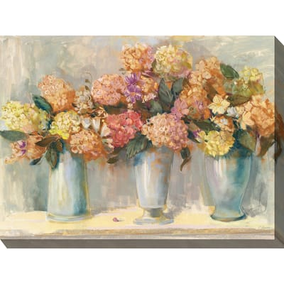 Spiced Hydrangeas Outdoor Art