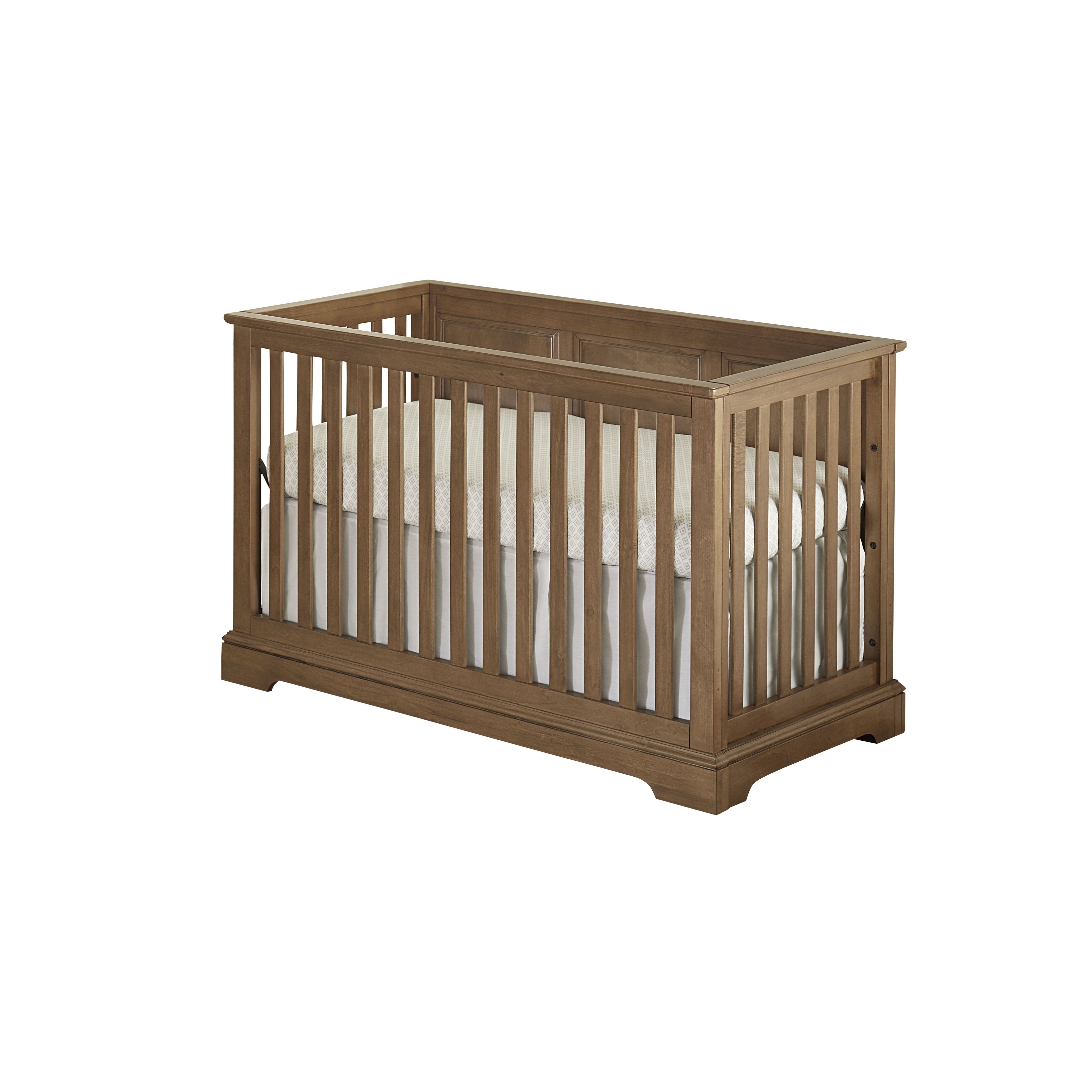 Hanley 56" Wide Island Crib, Cashew