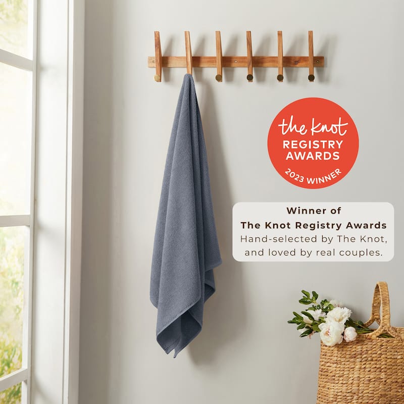 Linery & Co. Luxury Cotton Textured Bath Towel