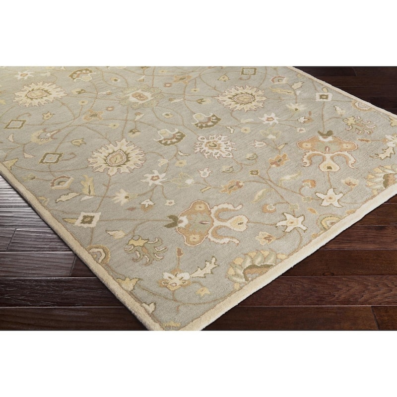 Livabliss Traditional Caesar Floral & Botanical Area Rug