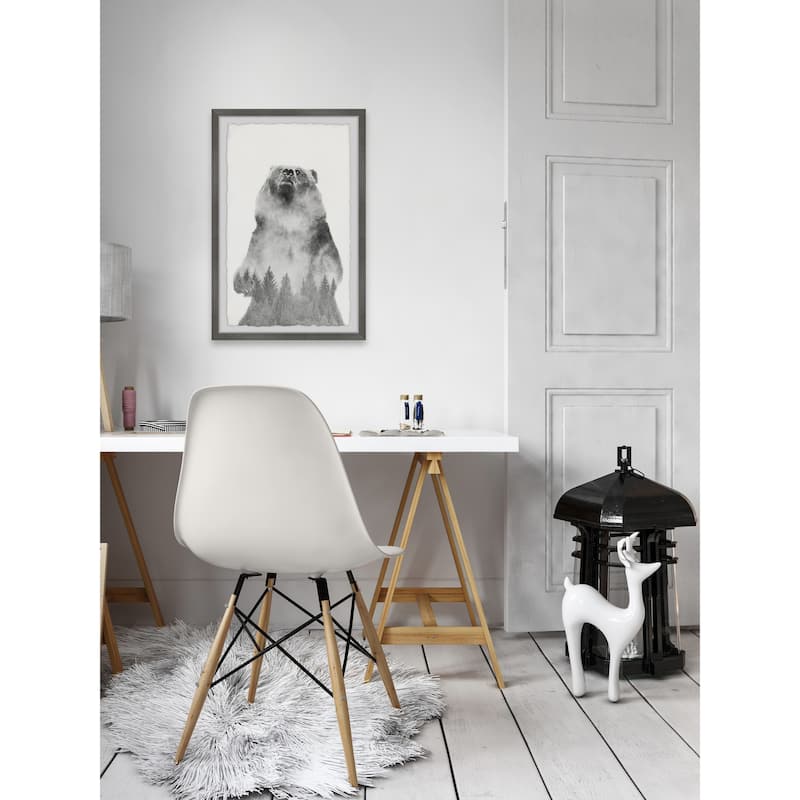'Mountain Bear' Framed Painting Print
