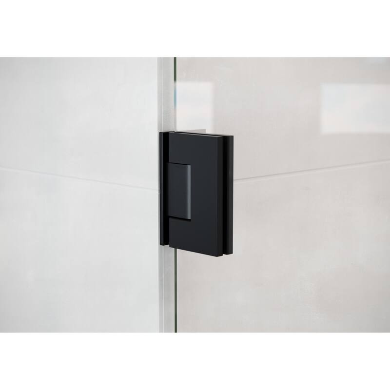 Glass Warehouse GW-B-DO-34 Albedo 58" High x 34" Wide Hinged Frameless