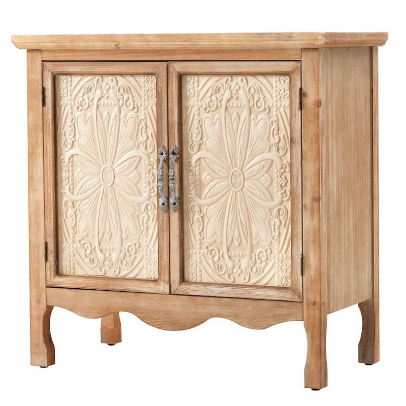 2-Door Accent Storage Cabinet - N/A