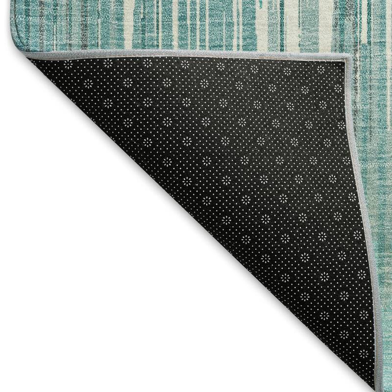 Premium Washable Super Soft Transitional Stripes Mayfield Rug