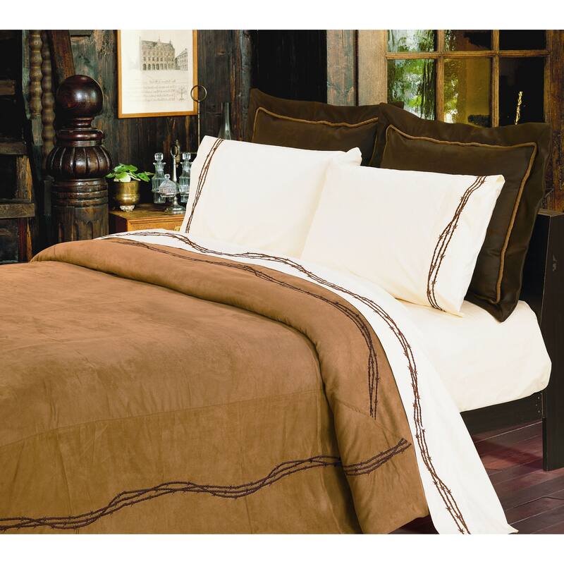 Paseo Road by HiEnd Accents Barbwire Comforter Set, 7PC