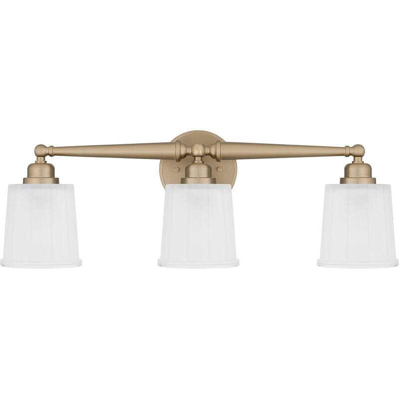 Cecilia Three Light Bath - Bronze Gold