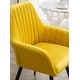 preview thumbnail 21 of 20, Roundhill Furniture Tuchico Contemporary Velvet Upholstered Accent Chair