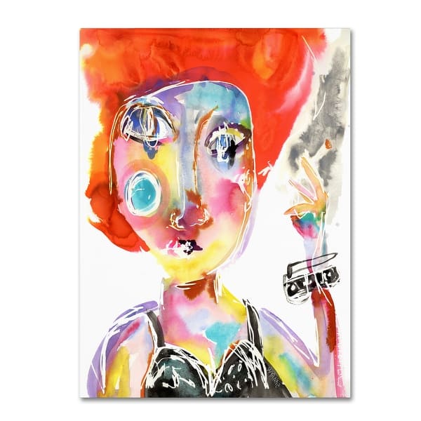 slide 2 of 3, Wyanne 'Such A Drag' Canvas Art 14 x 19