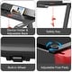 preview thumbnail 11 of 34, SurperFit Folding Electric Treadmill Compact Walking Running Machine - 44.5'' x 23'' x 37''