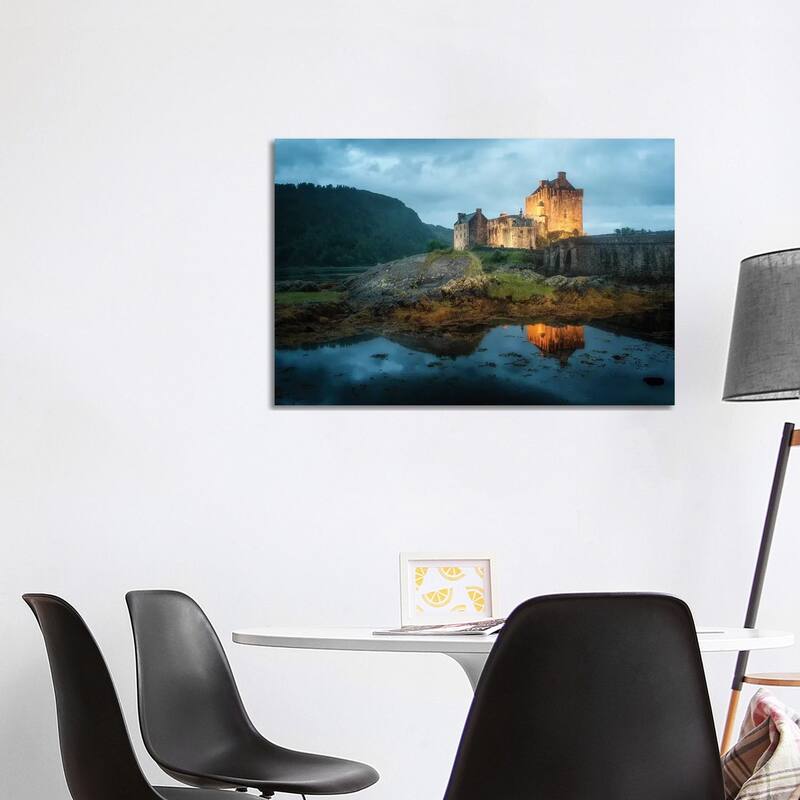 iCanvas "Eilean Donan Castle Scotland" by Philippe Manguin Canvas Print - 26x40x1.5