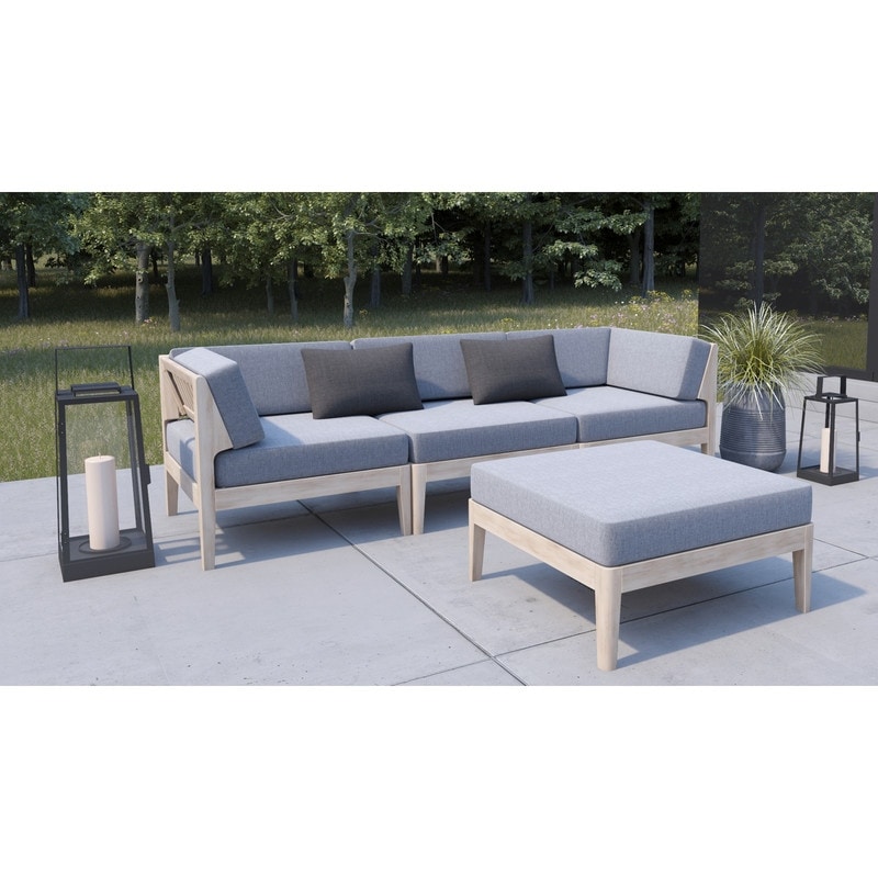 Linon Sayre Four Piece Outdoor Patio Set