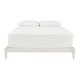 preview thumbnail 5 of 8, Tannally White Platform Bed