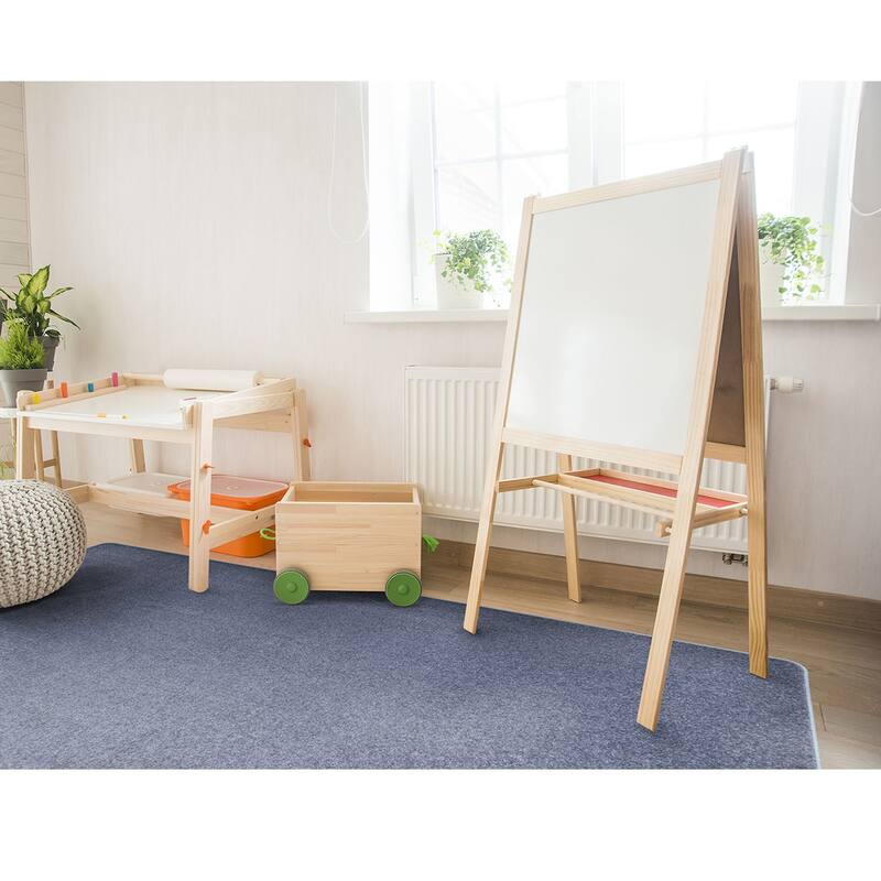 Endurance Oval Educational Polyester Area Rug