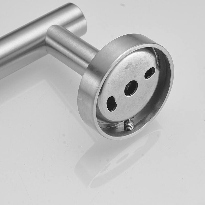 8-Pieces Brushed Nickel Bathroom Accessories Set, Stainless Steel Bathroom Hardware Set, Bath Towel Bar Set - Brushed Nickel