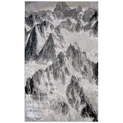 Jewel 39N2F Abstract Modern Area Rug